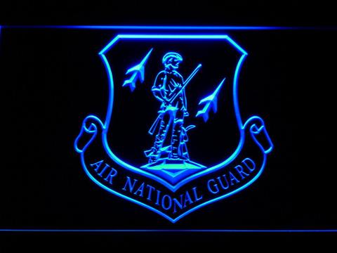 US Air Force Air National Guard Emblem LED Neon Sign